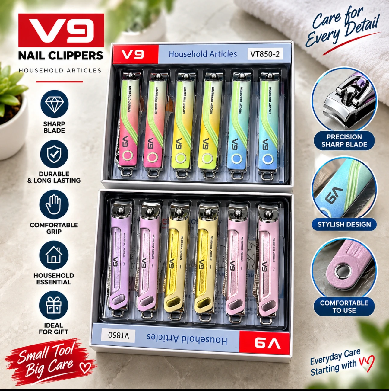 V9 nail clipper big size