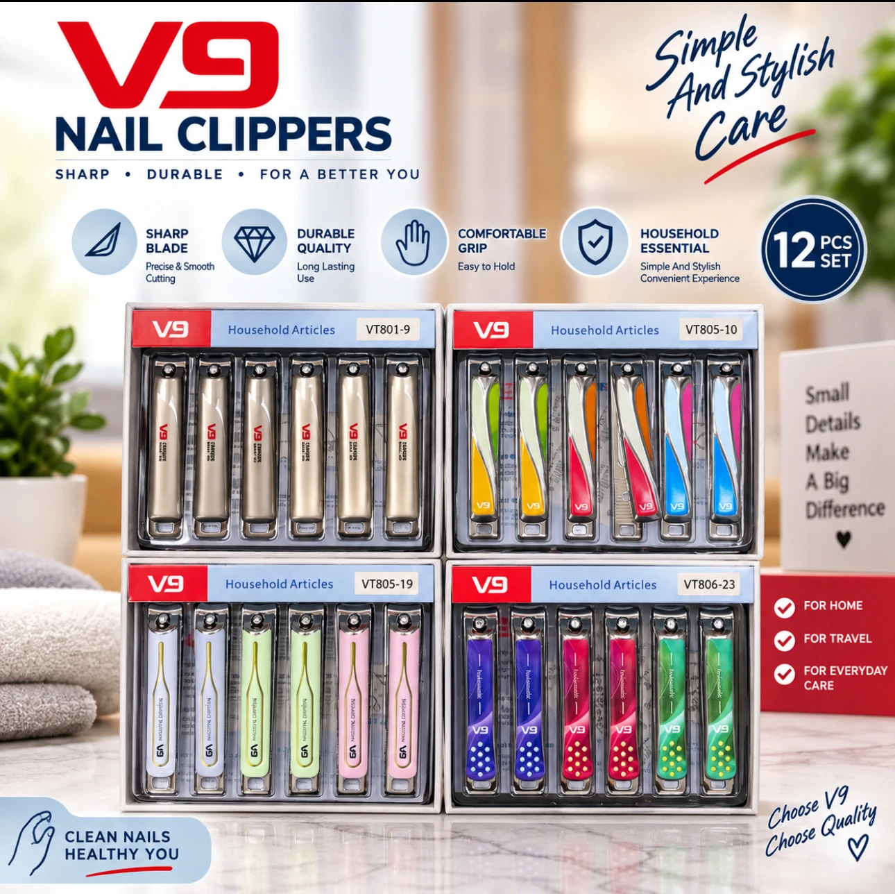v9 nail clipper medium size