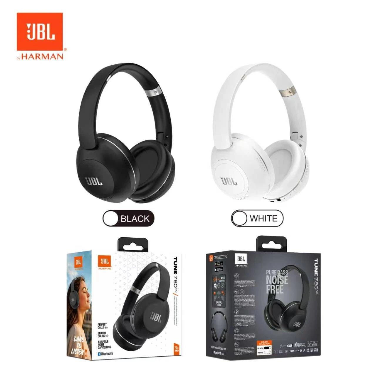 JBL Tune 780 NC High Quality Wireless Headphone